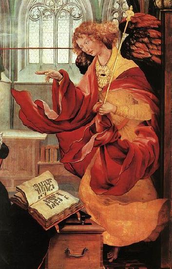 Matthias Grunewald The Annunciation Germany oil painting art